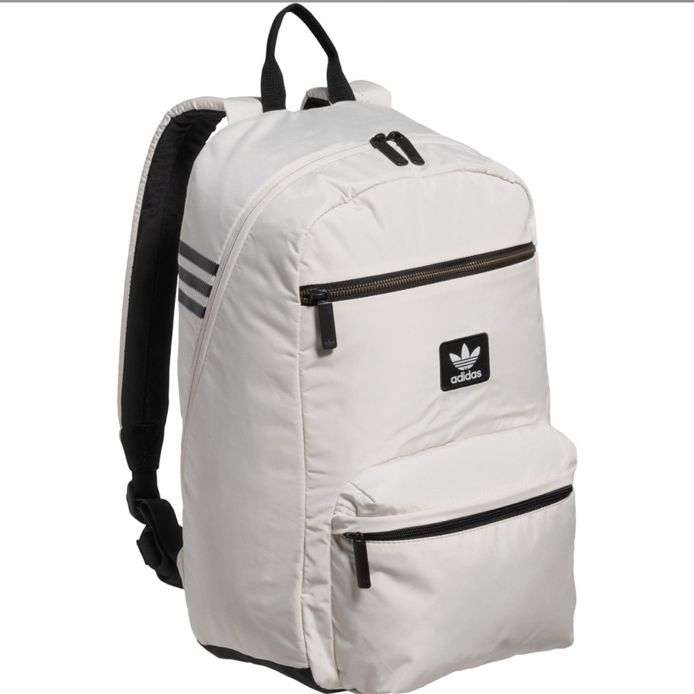 Adidas Originals National Plus Backpack Alumina Beige Black Built to Last